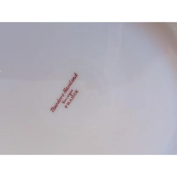 Vintage Theodore Haviland Limoges France Belfort Salad Dessert Bread Plate 3 Pcs - Picture 10 of 14